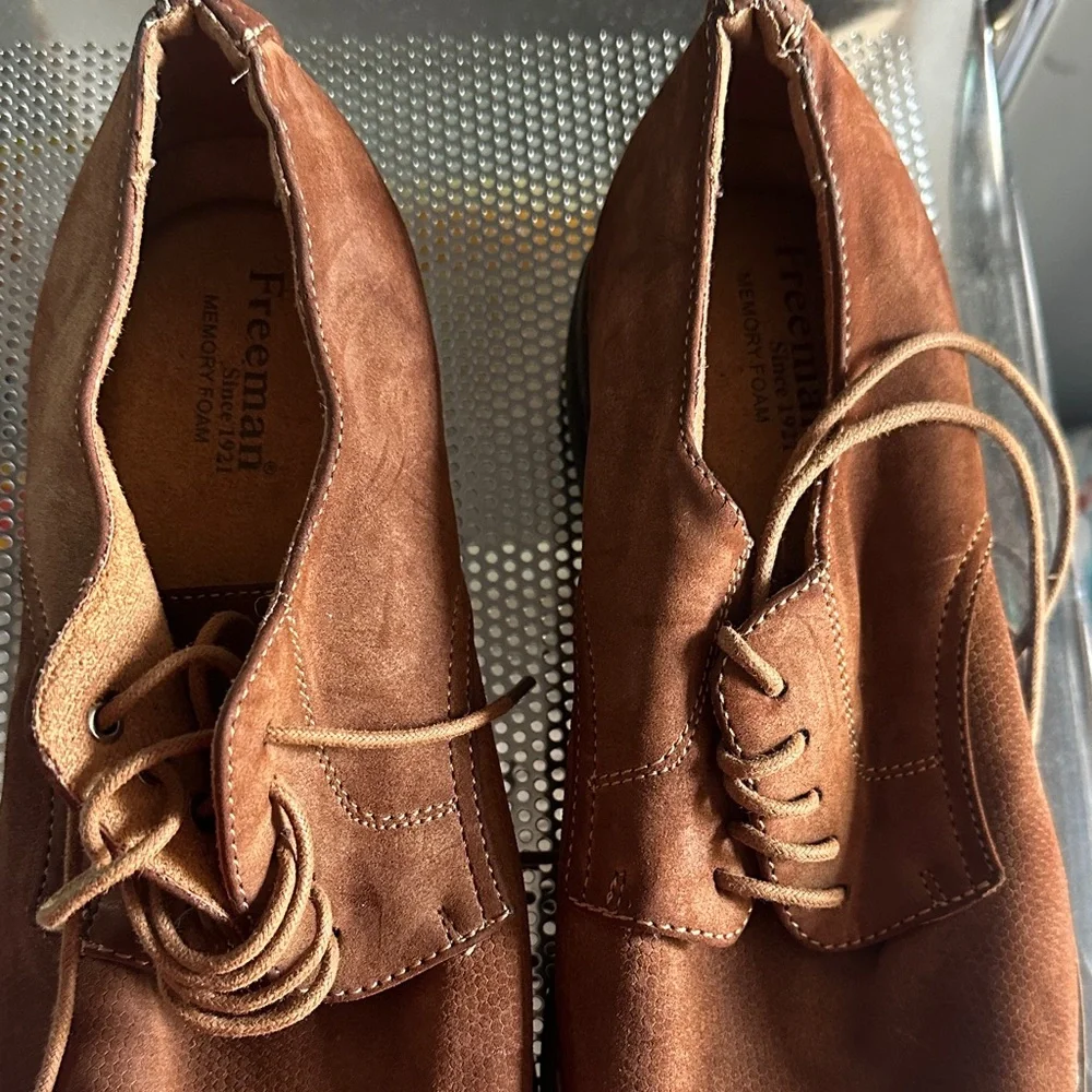 Brown Leather Men's Shoes